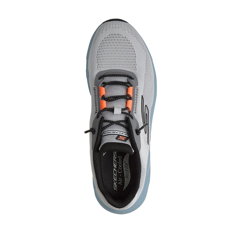 ZAPATILLAS SKECHERS HOMBRE SLIP-INS GO RUN GLIDE-STEP GRIS - 2
