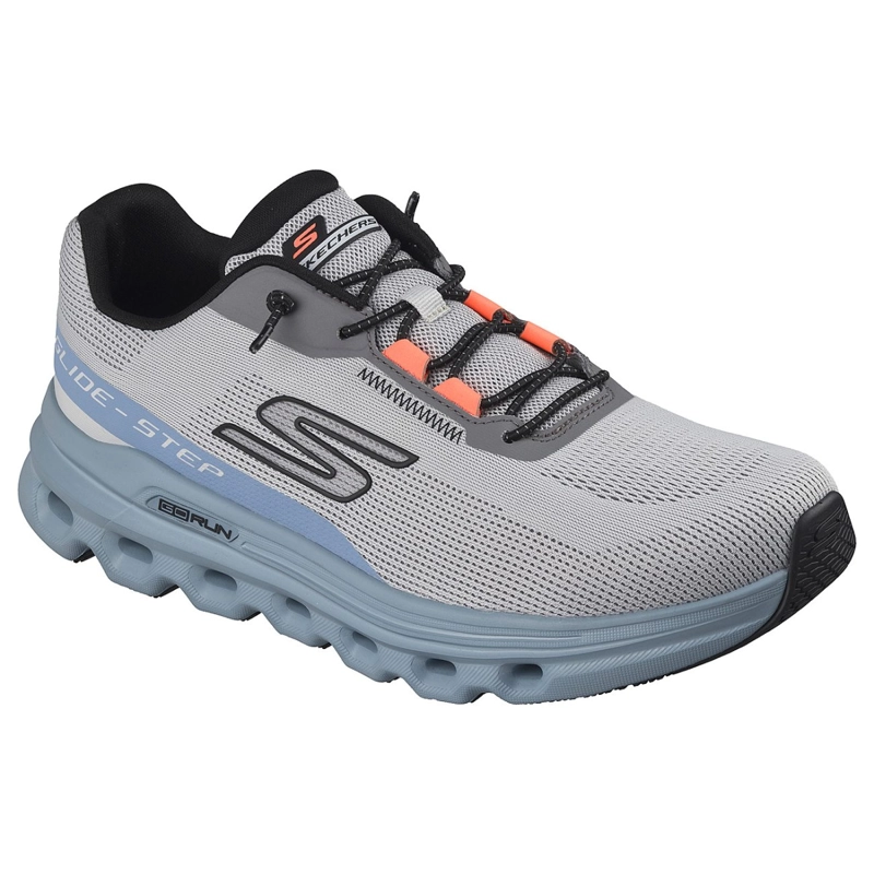 ZAPATILLAS SKECHERS HOMBRE SLIP-INS GO RUN GLIDE-STEP GRIS - 5