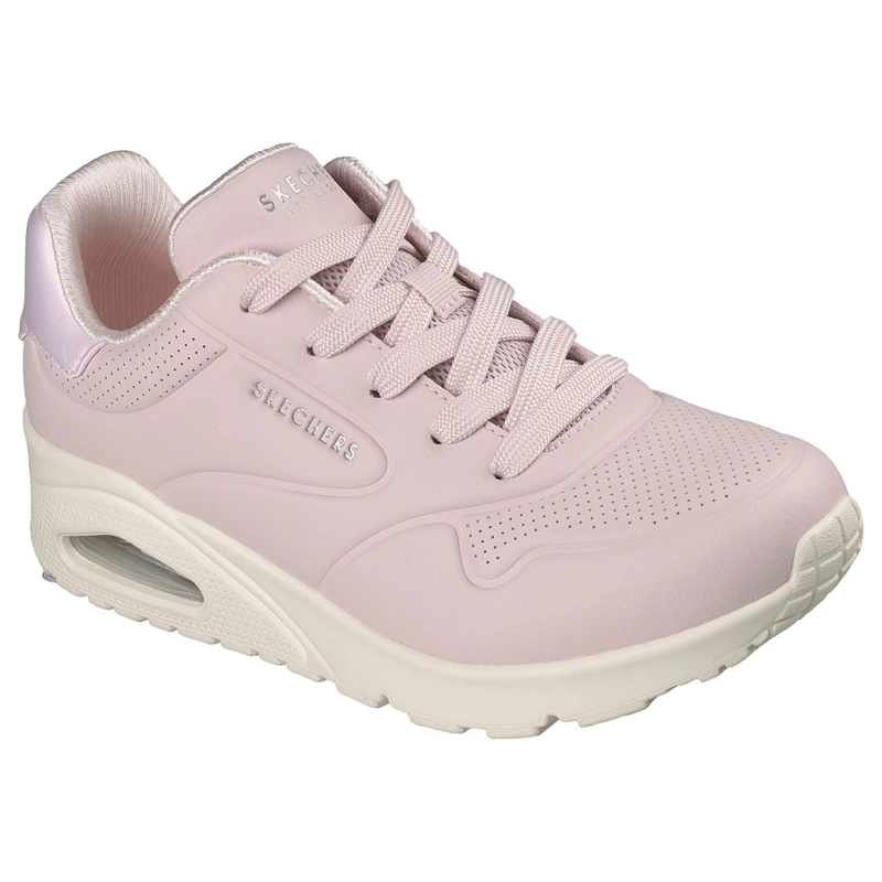 ZAPATILLAS SKECHERS MUJER UNO SAVVY DEBON-AIR ROSADO - 5