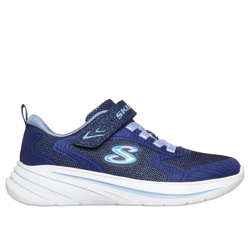 ZAPATILLAS SKECHERS NIÑA WAVE 92 AZUL - 1