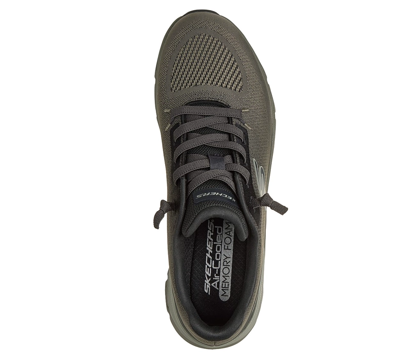 ZAPATILLAS SKECHERS HOMBRE SLIP-INS GLIDE-STEP PRO VERDE - 2