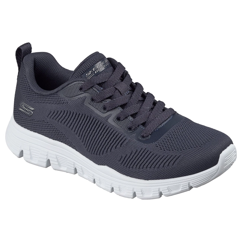 ZAPATILLAS SKECHERS MUJER BOBS SPORT B LIGHT AZUL - 5