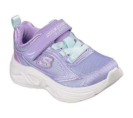 ZAPATILLAS SKECHERS NIÑA - S-LIGHTS SOLA GLOW 2.0 MORADO - 4