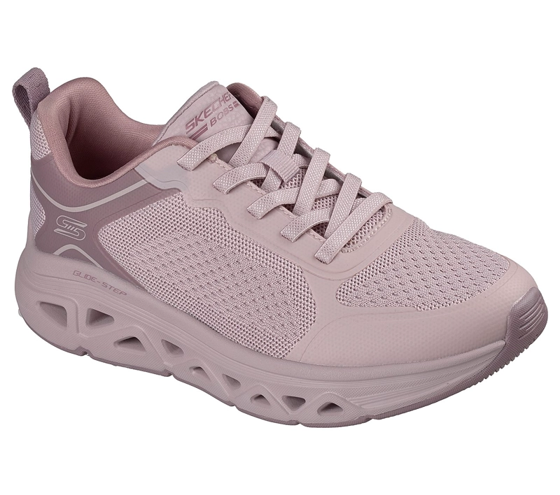 ZAPATILLAS SKECHERS MUJER BOBS SPORT ARC WAVES REMIX MORADO - 2