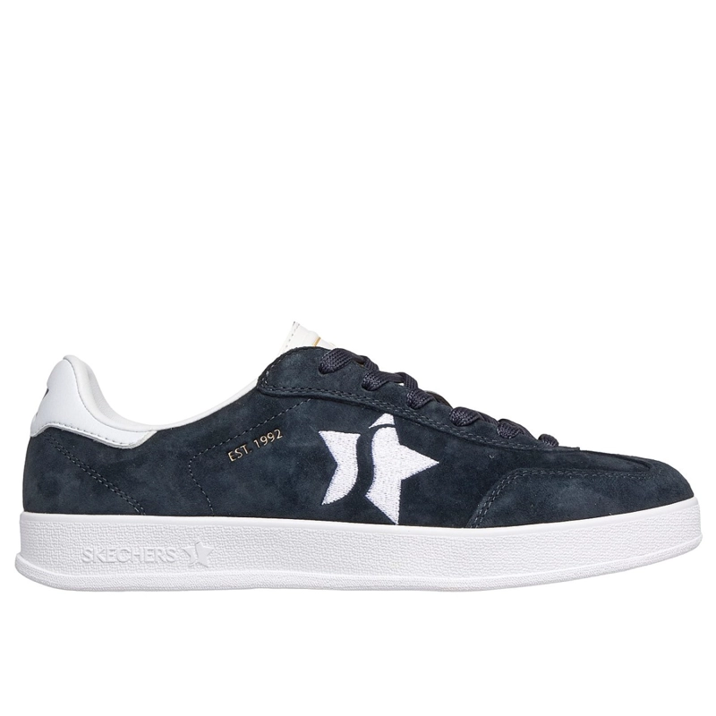 ZAPATILLAS SKECHERS MUJER ACADEMY COURT CHARM AZUL - 1