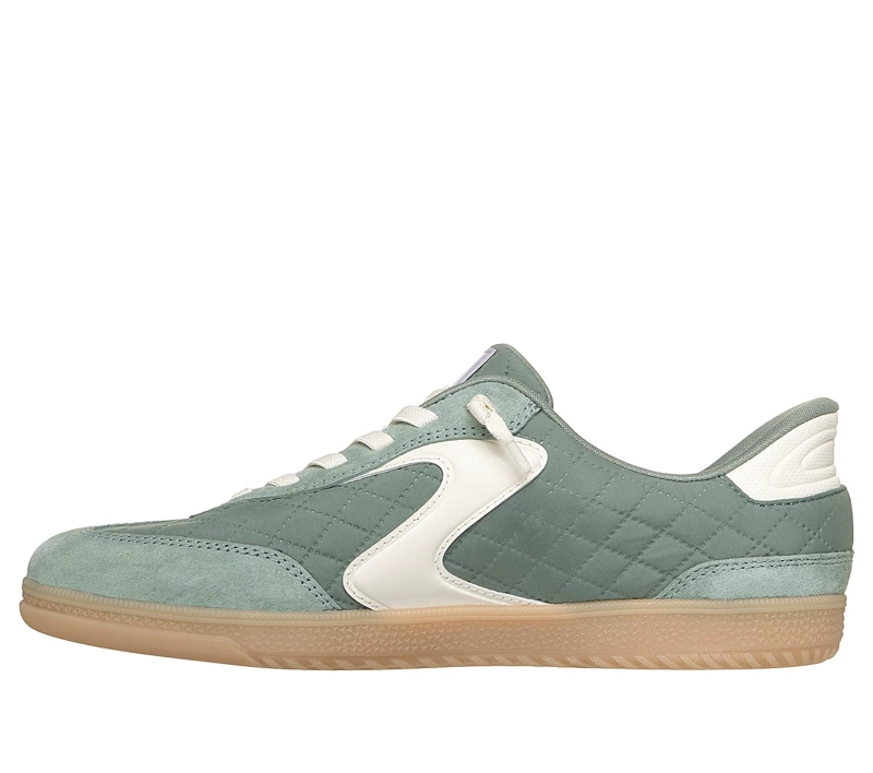 ZAPATILLAS SKECHERS MUJER SLIP-INS HOTSHOT VERDE - 4
