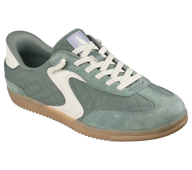 ZAPATILLAS SKECHERS MUJER SLIP-INS HOTSHOT VERDE - 5
