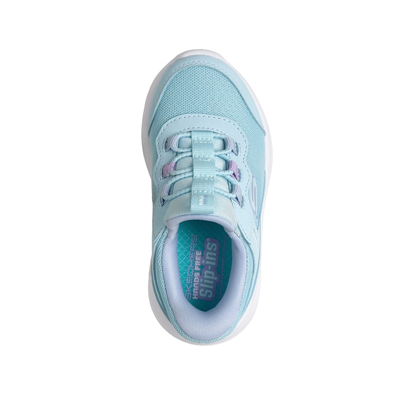 ZAPATILLAS SKECHERS NIÑA - SLIP-INS BOUNDER PRO VERDE - 2