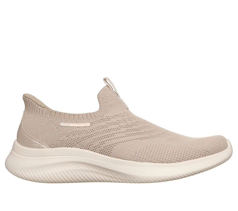 ZAPATILLAS SKECHERS MUJER SLIP-INS ULTRA FLEX 4.0 BEIGE - 1