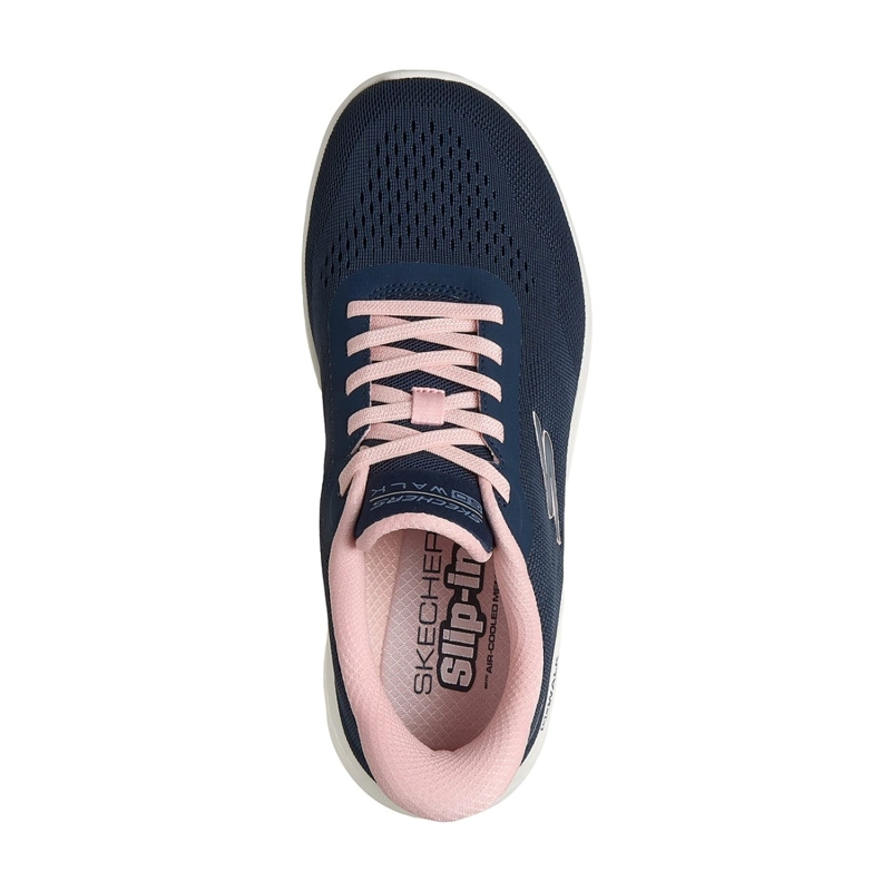 ZAPATILLAS SKECHERS MUJER SLIP-INS GO WALK FLEX AZRIEL AZUL - 2