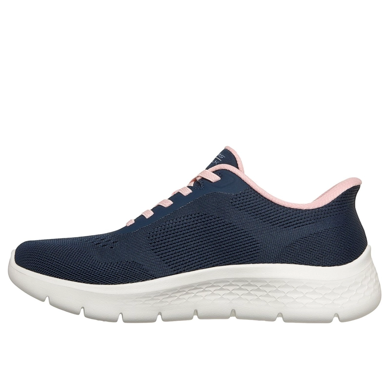 ZAPATILLAS SKECHERS MUJER SLIP-INS GO WALK FLEX AZRIEL AZUL - 4