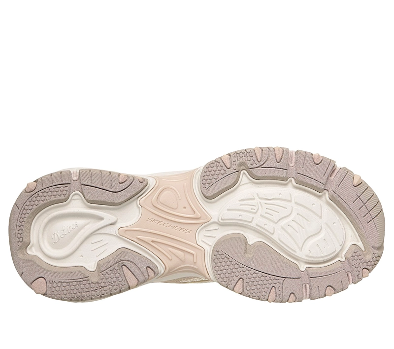 ZAPATILLAS SKECHERS MUJER SLIP-INS DLITES 6.0 BEIGE - 3