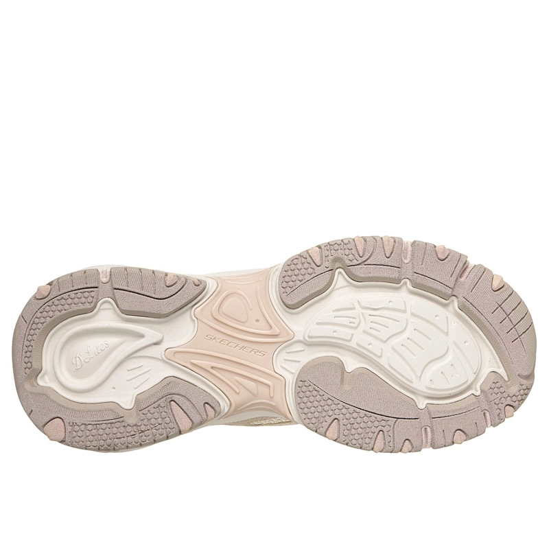 ZAPATILLAS SKECHERS MUJER SLIP-INS DLITES 6.0 BEIGE - 3