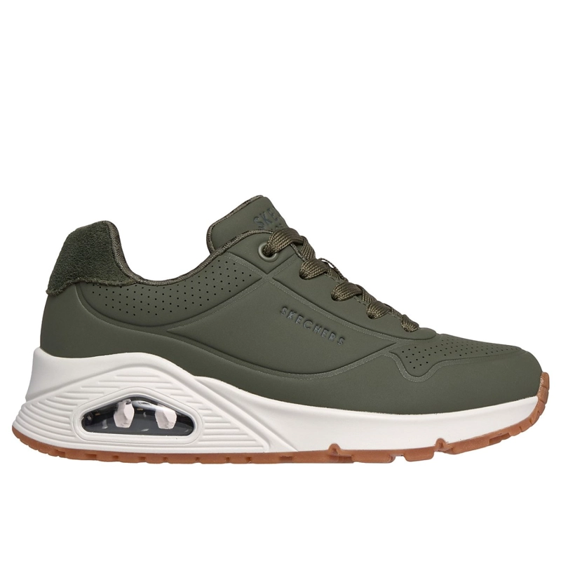 ZAPATILLAS SKECHERS NIÑO UNO GEN1 VERDE - 1