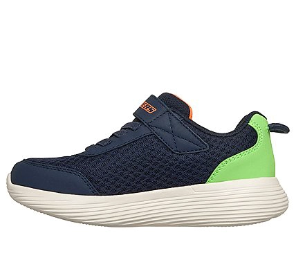 ZAPATILLAS SKECHERS NIÑO GO RUN 400 V2 QUANTA-STRIDE AZUL - 3