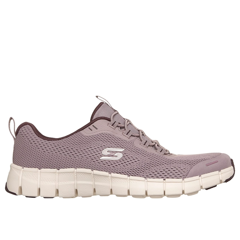 ZAPATILLAS SKECHERS MUJER FLEX STEP FREE SPIRIT MORADO - 1