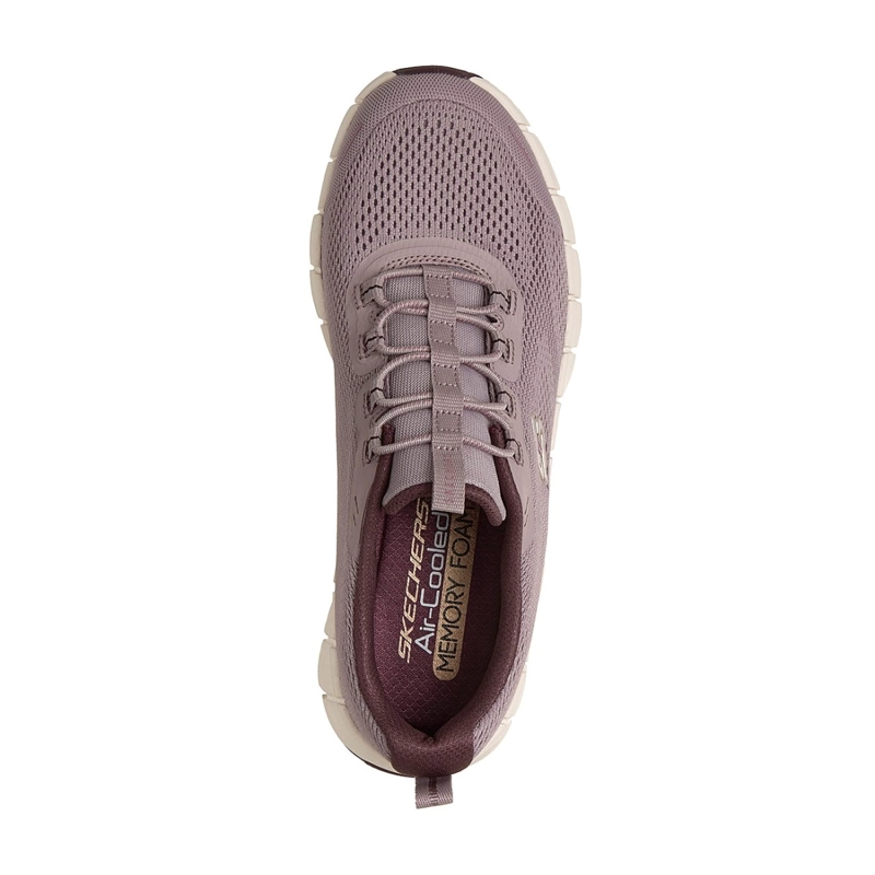 ZAPATILLAS SKECHERS MUJER FLEX STEP FREE SPIRIT MORADO - 2