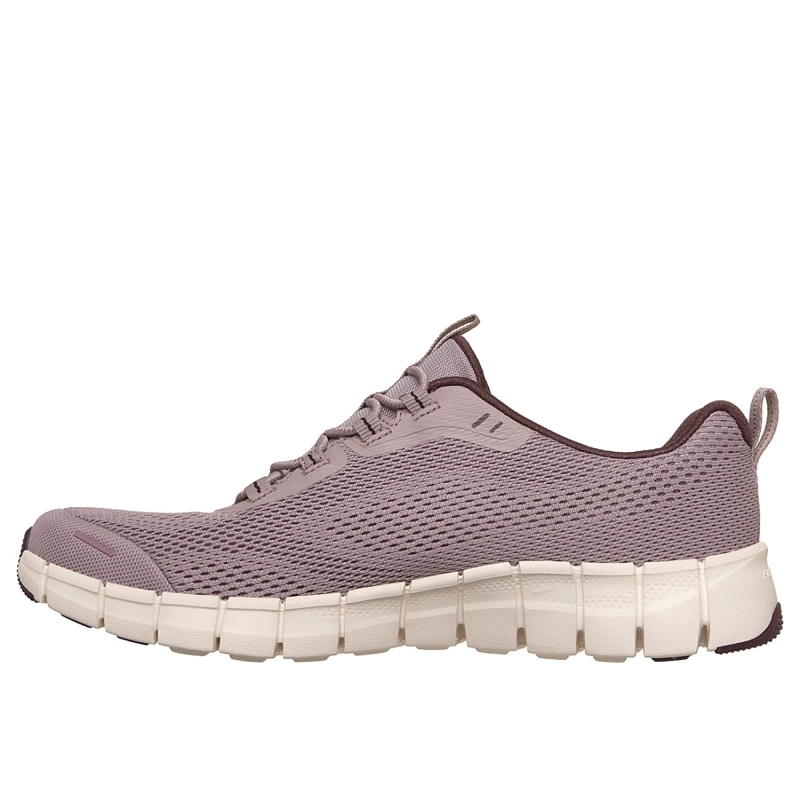 ZAPATILLAS SKECHERS MUJER FLEX STEP FREE SPIRIT MORADO - 4