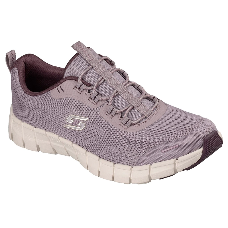 ZAPATILLAS SKECHERS MUJER FLEX STEP FREE SPIRIT MORADO - 5