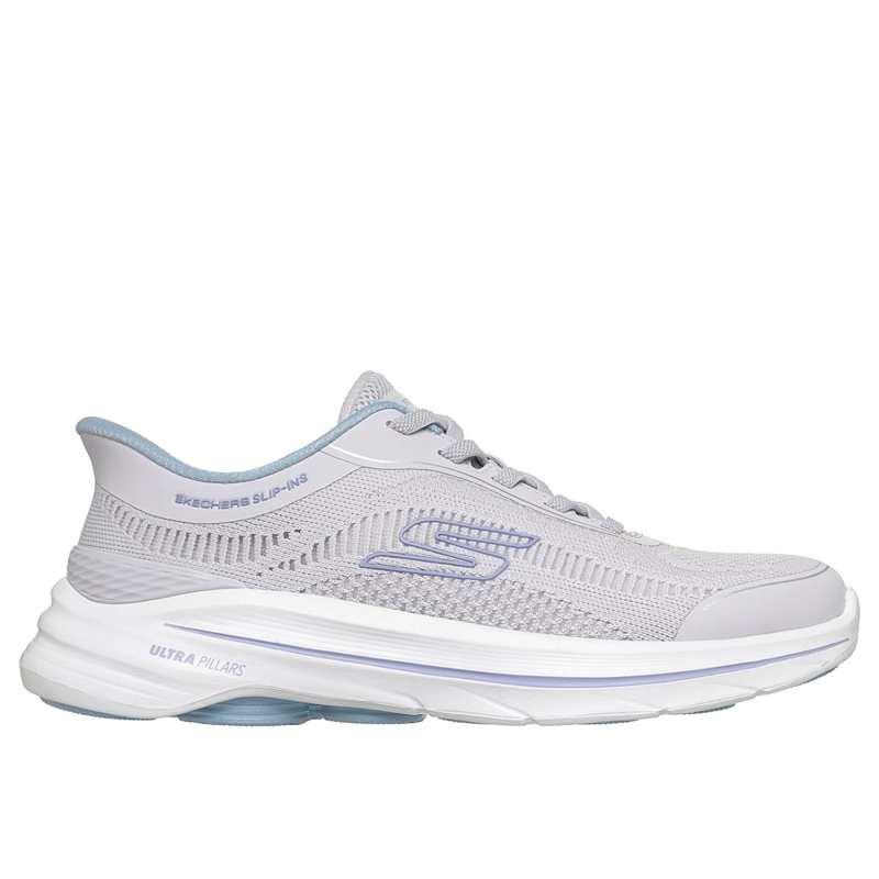 ZAPATILLAS SKECHERS MUJER SLIP-INS GO WALK 8 RYLEE GRIS - 1