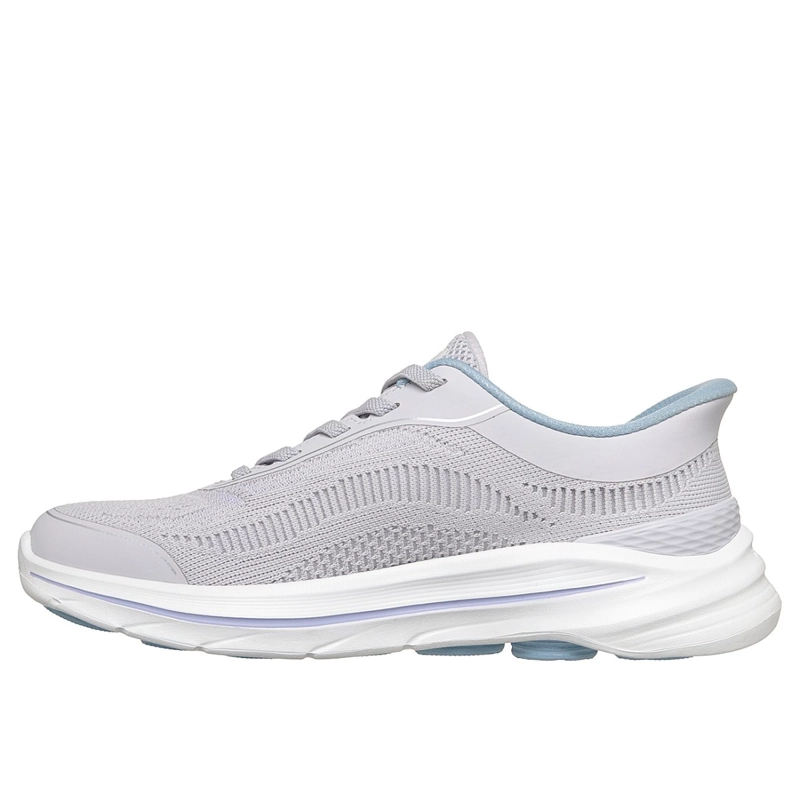 ZAPATILLAS SKECHERS MUJER SLIP-INS GO WALK 8 RYLEE GRIS - 4