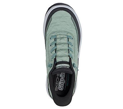 ZAPATILLAS SKECHERS MUJER SLIP-INS RELAXED FIT URBAN VERDE - 1