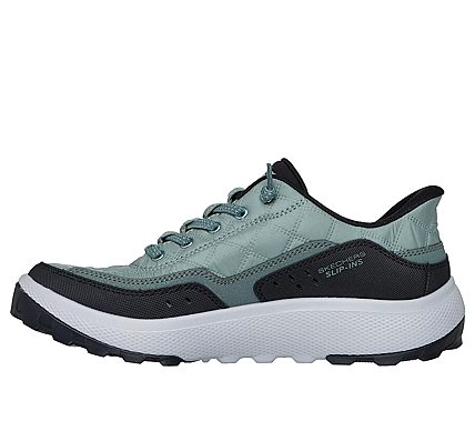 ZAPATILLAS SKECHERS MUJER SLIP-INS RELAXED FIT URBAN VERDE - 3