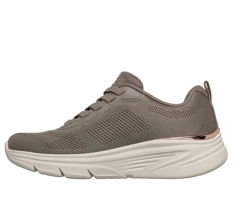 ZAPATILLAS SKECHERS MUJER SLIP-INS BOBS ARCH FIT ELEV8 BEIGE - 4