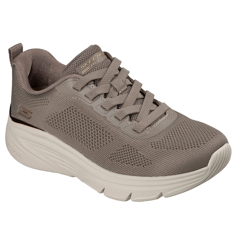 ZAPATILLAS SKECHERS MUJER SLIP-INS BOBS ARCH FIT ELEV8 BEIGE - 5