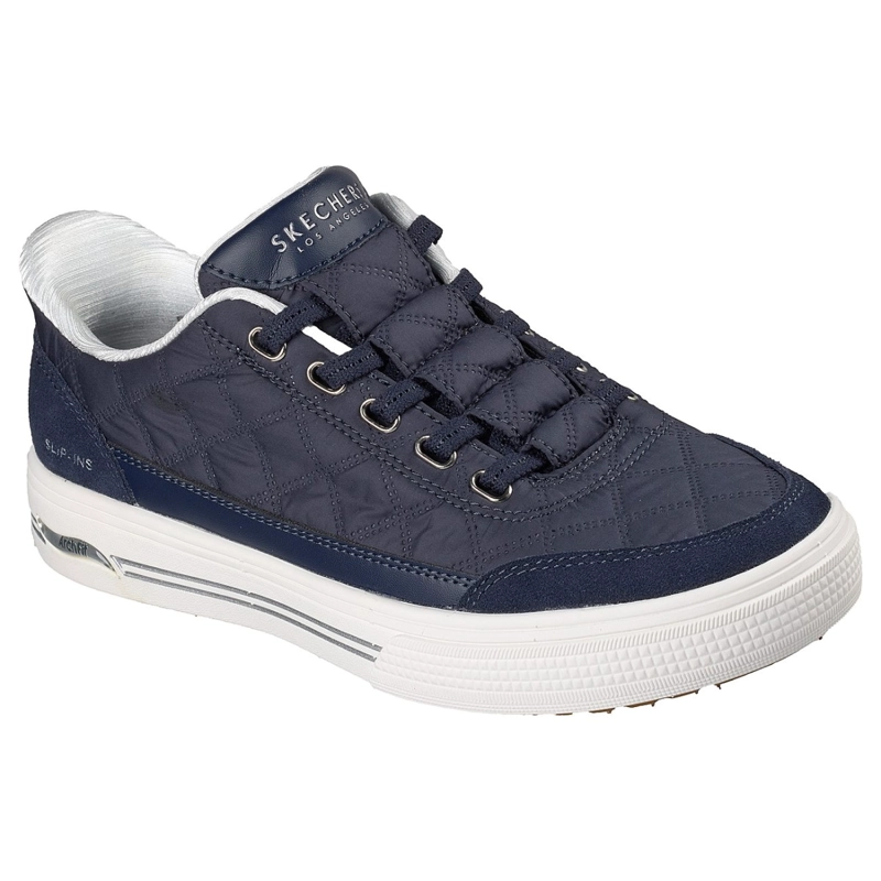 ZAPATILLAS SKECHERS MUJER SLIP-INS ARCH FIT ARCADE AZUL - 5