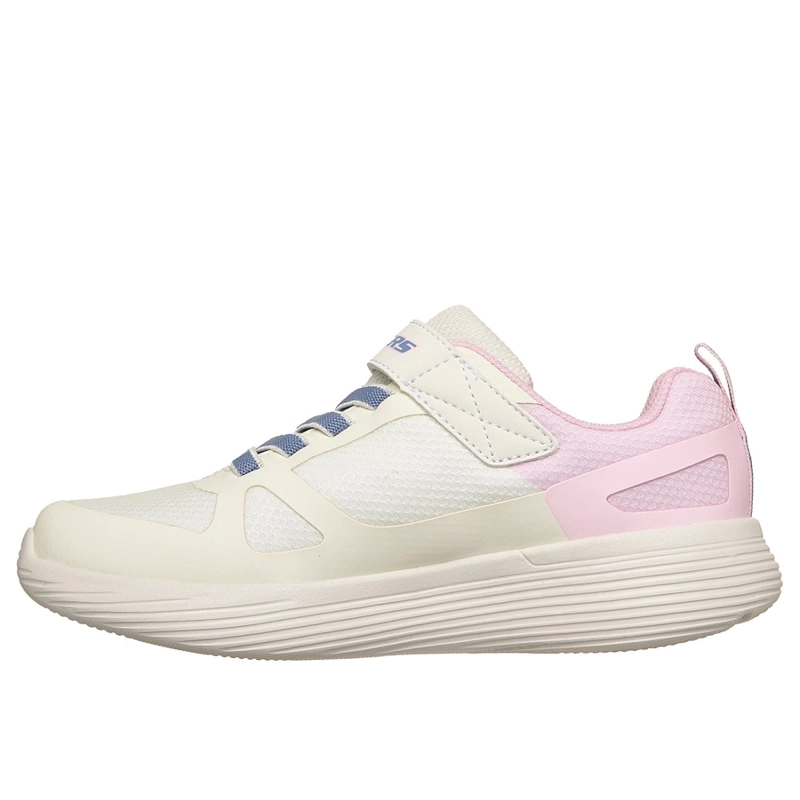 ZAPATILLAS SKECHERS NIÑA GO RUN 400 V.2 TRACE TRACK BEIGE - 4