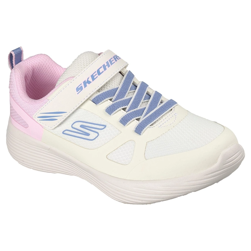 ZAPATILLAS SKECHERS NIÑA GO RUN 400 V.2 TRACE TRACK BEIGE - 5