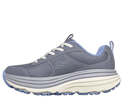 ZAPATILLAS SKECHERS MUJER RELAXED FIT MAX CUSHIONING GRIS - 3