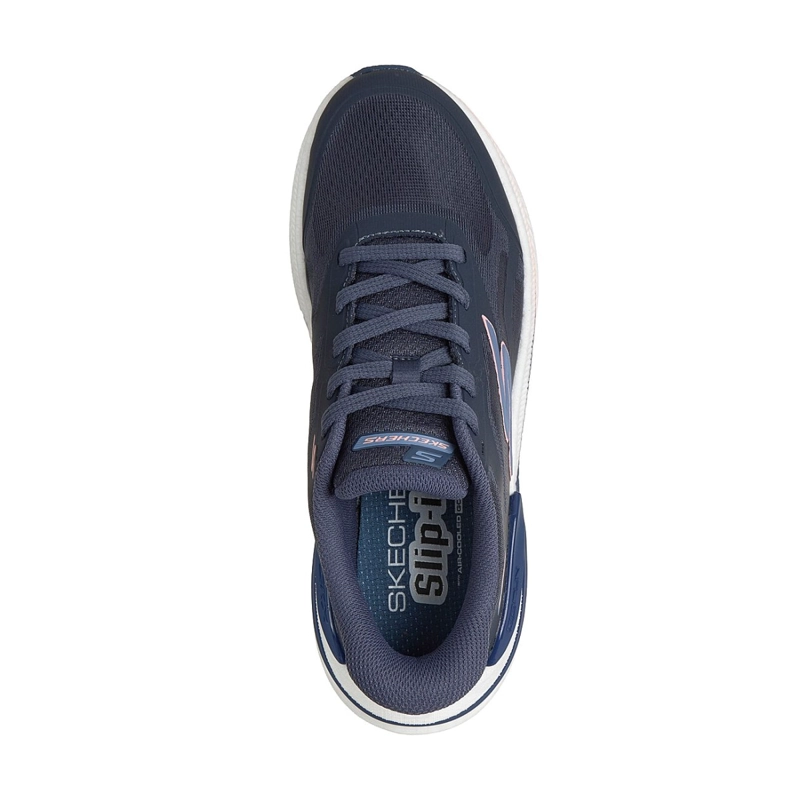 ZAPATILLAS SKECHERS MUJER SLIP-INS GO RUN CONSISTENT AZUL - 2