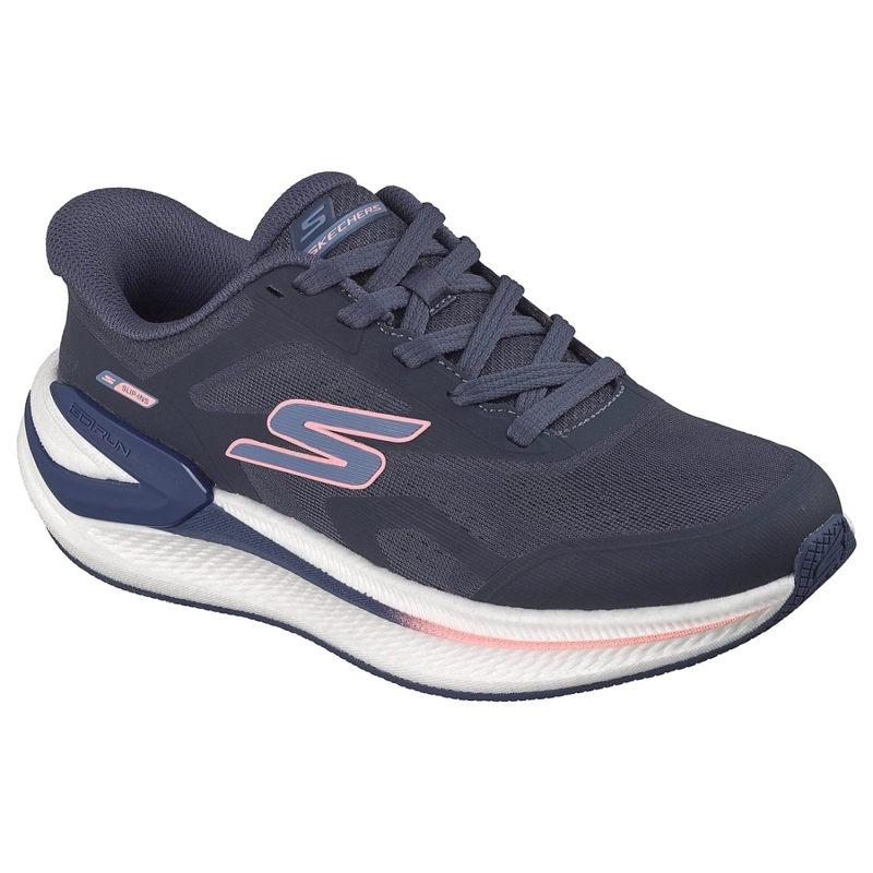 ZAPATILLAS SKECHERS MUJER SLIP-INS GO RUN CONSISTENT AZUL - 5
