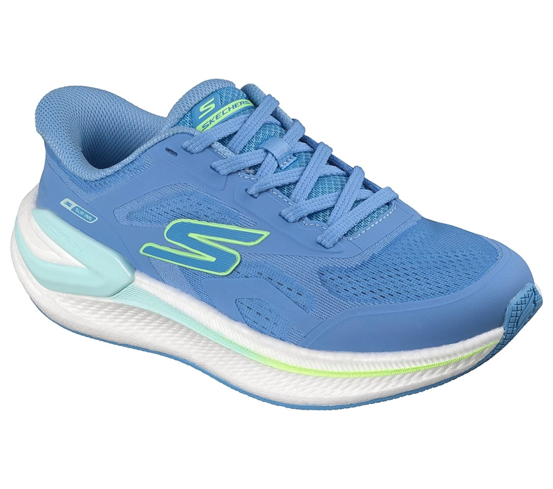 ZAPATILLAS SKECHERS MUJER SLIP-INS GO RUN CONSISTENT CELESTE - 5