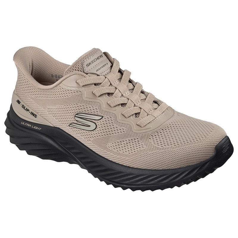 ZAPATILLAS SKECHERS HOMBRE SLIP-INS ARCH FIT 3.0 BEIGE - 2