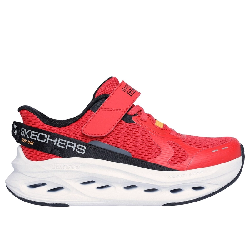 ZAPATILLAS SKECHERS NIÑO SLIP-INS MAX GLIDE-STEP ROJO - 1