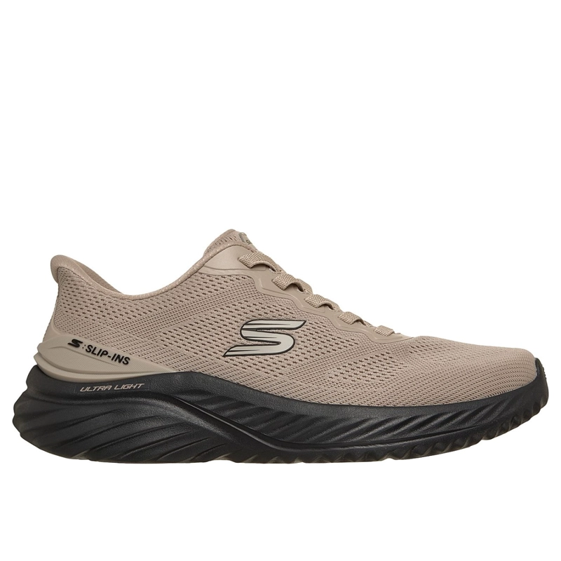 ZAPATILLAS SKECHERS HOMBRE SLIP-INS ARCH FIT 3.0 BEIGE - 1