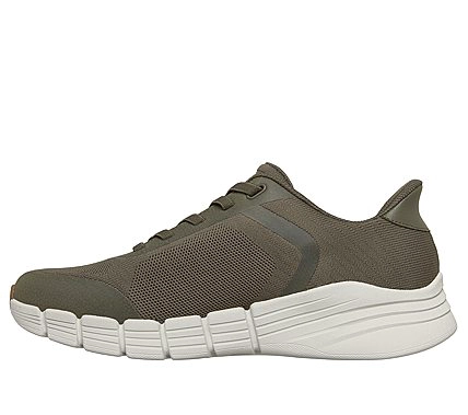 ZAPATILLAS SKECHERS HOMBRE SLIP-INS BOBS B FLEX 2.0 VERDE - 3