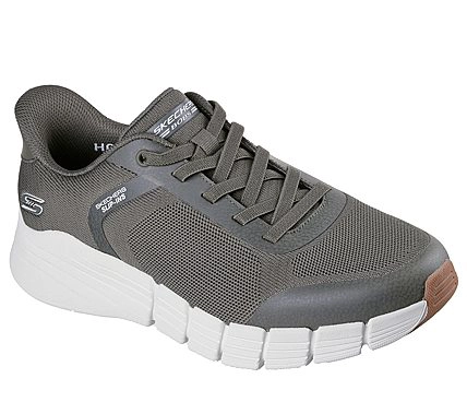 ZAPATILLAS SKECHERS HOMBRE SLIP-INS BOBS B FLEX 2.0 VERDE - 4