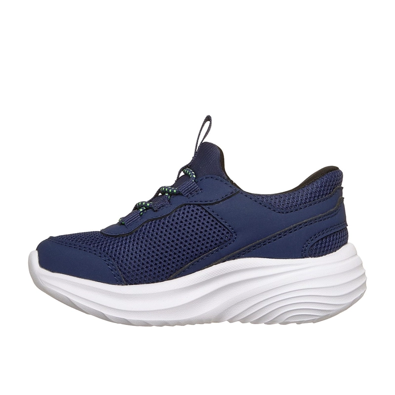 ZAPATILLAS SKECHERS NIÑO - SLIP-INS BOUNDER PRO AZUL - 4