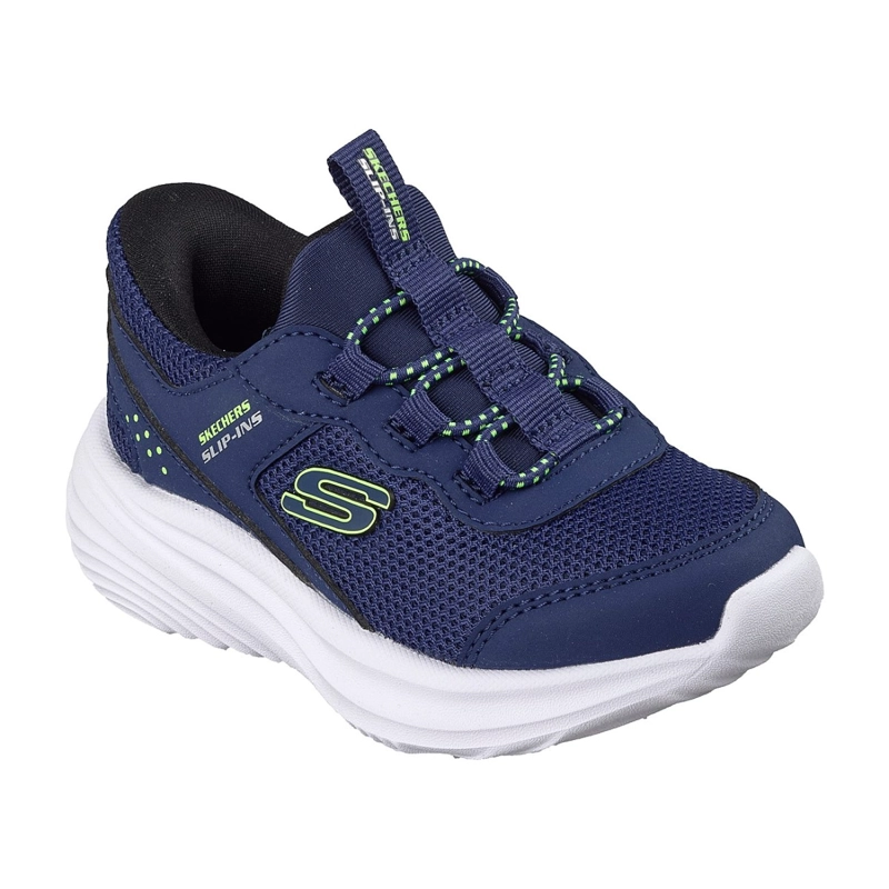 ZAPATILLAS SKECHERS NIÑO - SLIP-INS BOUNDER PRO AZUL - 5