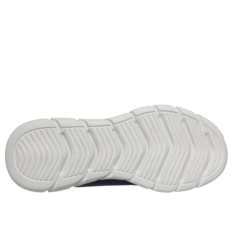 ZAPATILLAS SKECHERS HOMBRE SLIP-INS BOBS B FLEX SMOOTH AZUL - 3