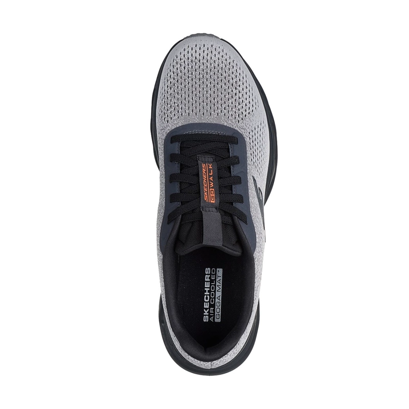 ZAPATILLAS SKECHERS HOMBRE SLIP-INS GO WALK GLIDE-STEP GRIS - 2