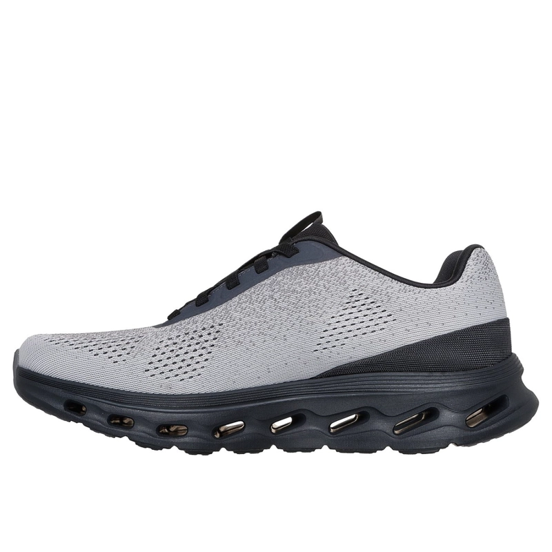 ZAPATILLAS SKECHERS HOMBRE SLIP-INS GO WALK GLIDE-STEP GRIS - 4