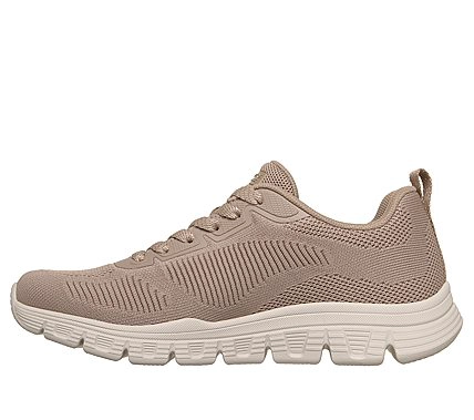 ZAPATILLAS SKECHERS MUJER BOBS SPORT B LIGHT BEIGE - 4