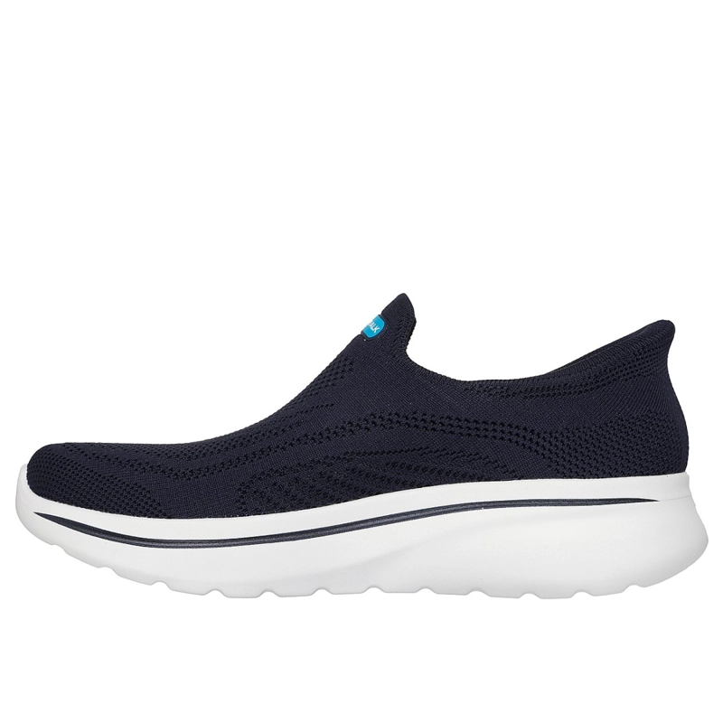 ZAPATILLAS SKECHERS HOMBRE SLIP-INS RELAXED FIT GO WALK AZUL - 4