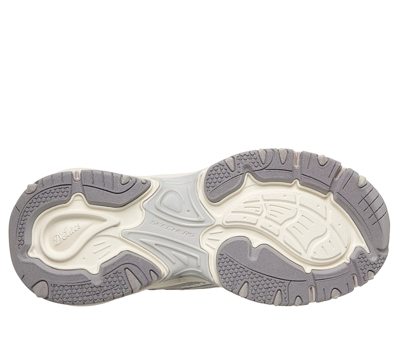 ZAPATILLAS SKECHERS MUJER SLIP-INS DLITES 6.0 GRIS - 3