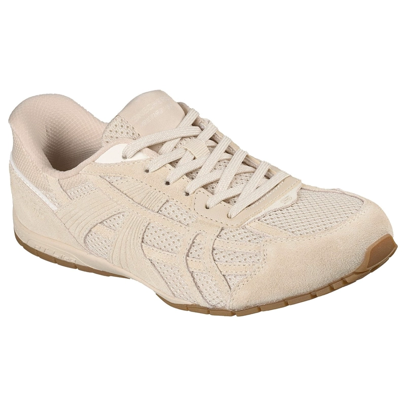 ZAPATILLAS SKECHERS MUJER SLIP-INS RETRO LITE OSHARE BEIGE - 2